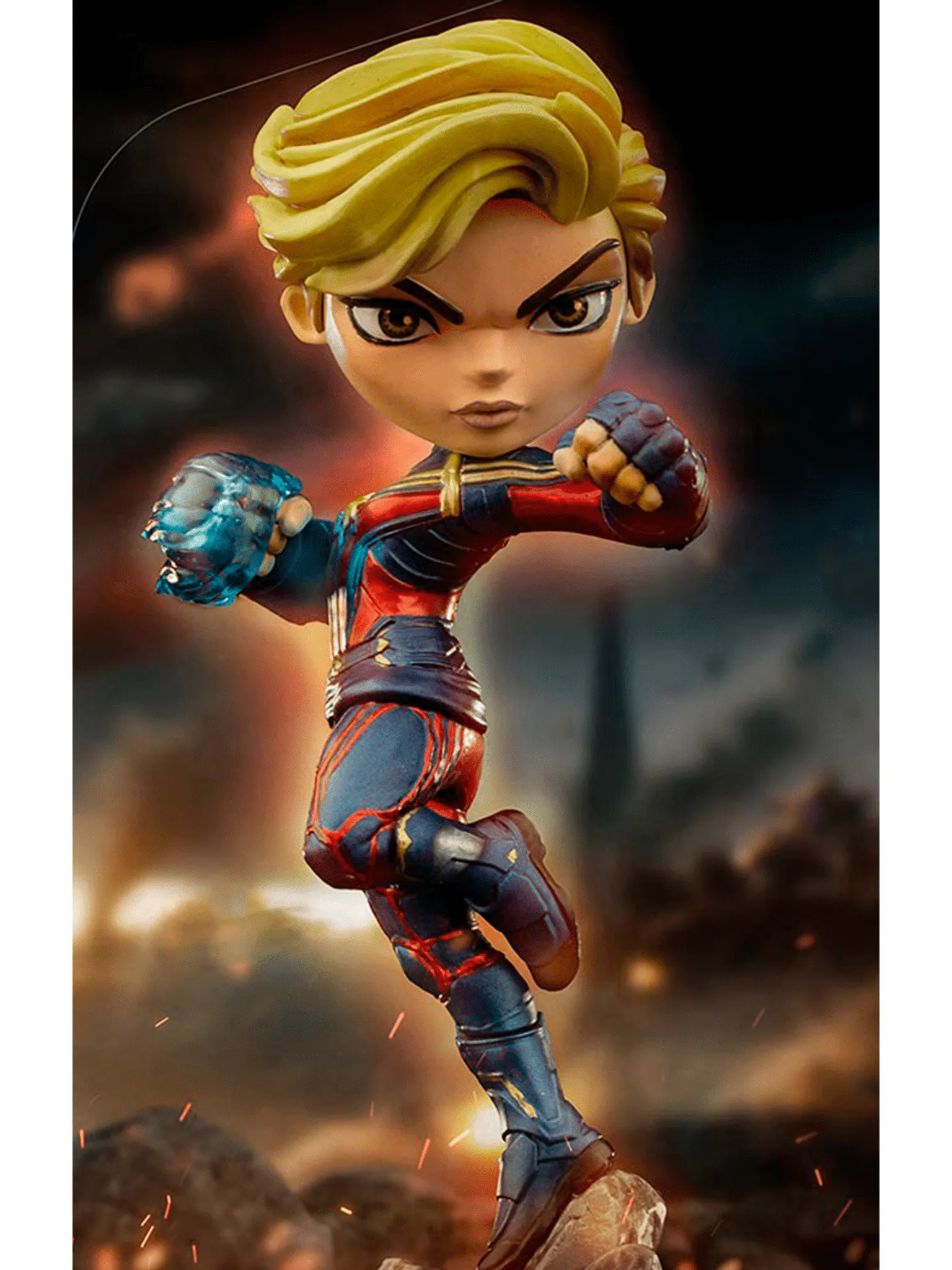 IRON STUDIOS CAPTAIN MARVEL - AVENGERS ENDGAME - MINICO MARCAS32120-MC