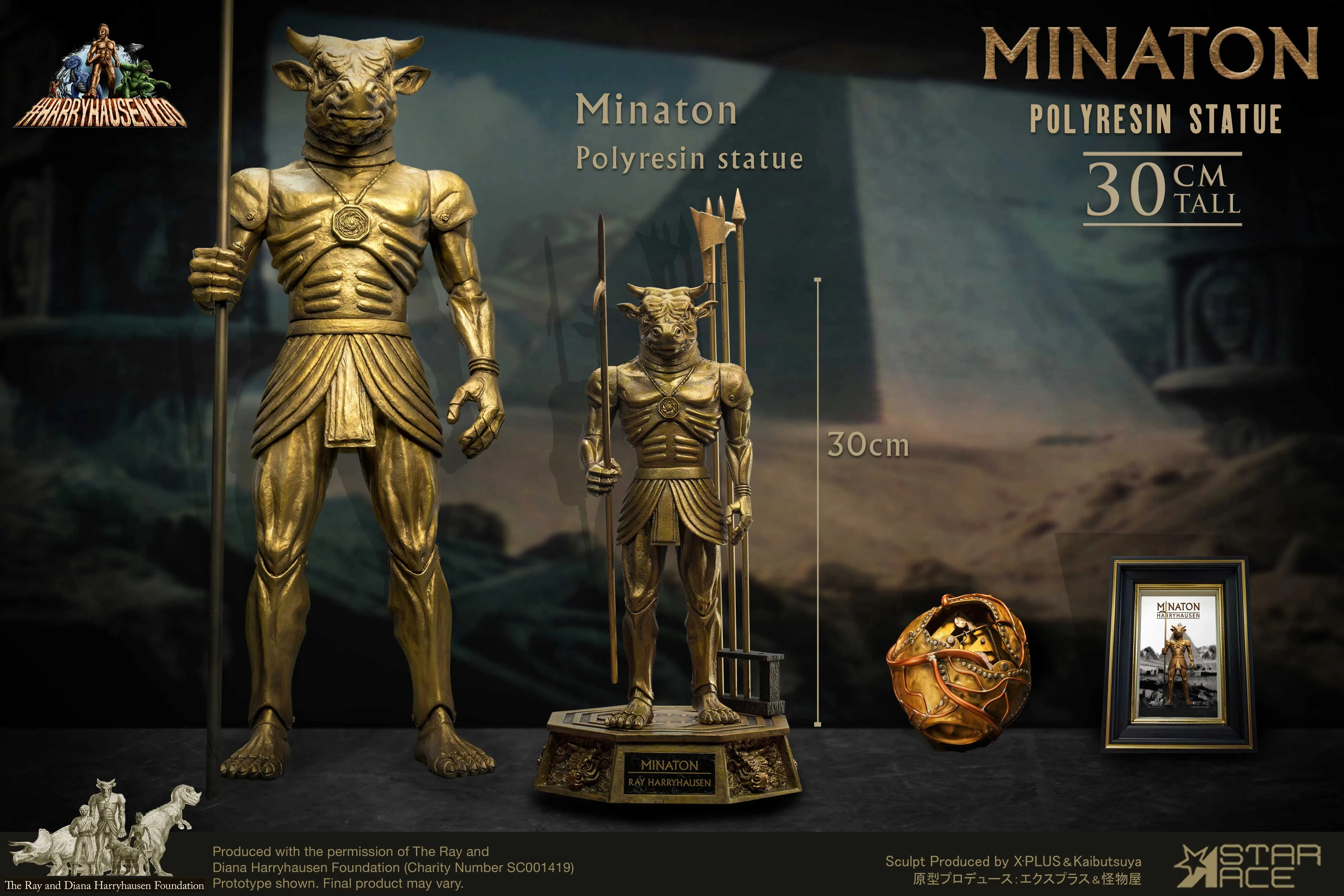 Minaton: 2.0 Deluxe Version: Ray Harryahusen: Statue